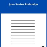 Examen de Admision Juan Santos Atahualpa Resuelto Solucionario